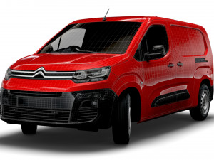 citroen berlingo uk-spec enterprise xl 2020 3D-Modell