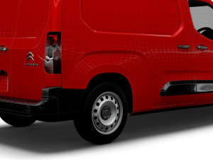 citroen berlingo uk-spec enterprise xl 2020 3D-Modell