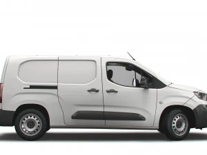 Peugeot Partner UK-spec Professional Crew Van 2020 Modelo 3D
