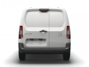 peugeot partner uk-spec professional crew van 2020 3D Model