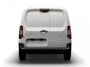 peugeot partner uk-spec professional crew van 2020 3D Model