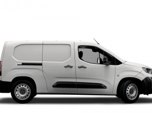 peugeot partner uk-spec professional crew van 2020 3D Model