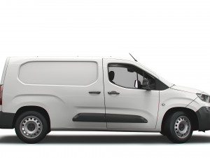 peugeot partner uk-spec professional long 2020 Modelo 3D