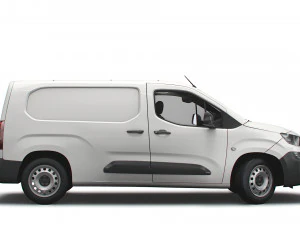 peugeot partner uk-spec professional long 2020 3D Model