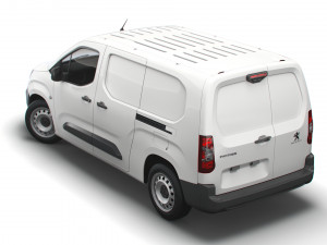 peugeot partner uk-spec professional long 2020 Modelo 3D