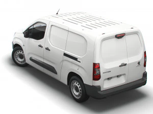 peugeot partner uk-spec professional long 2020 3D Model