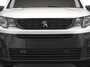 peugeot partner uk-spec professional long 2020 Modelo 3D