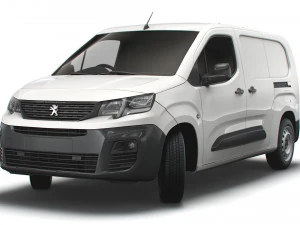 peugeot partner uk-spec professional long 2020 3D Model