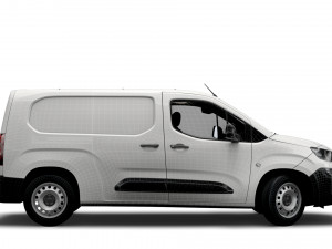 peugeot partner uk-spec professional long 2020 Modelo 3D