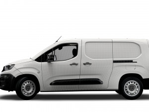 peugeot partner uk-spec professional long 2020 Modelo 3D