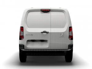 peugeot partner uk-spec professional long 2020 3D Model