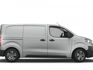 peugeot expert standard uk spec professional 2020 3D Model