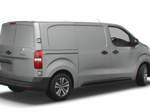 peugeot expert standard uk spec professional 2020 Modelo 3D