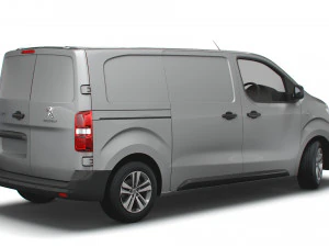 peugeot expert standard uk spec professional 2020 3D Model