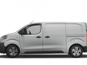 peugeot expert standard uk spec professional 2020 3D Model