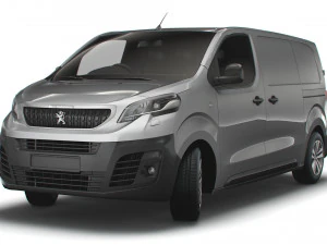 peugeot expert standard uk spec professional 2020 3D Model