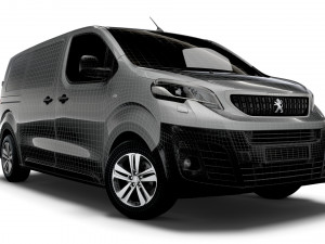 peugeot expert standard uk spec professional 2020 Modelo 3D