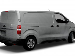 peugeot expert standard uk spec professional 2020 Modelo 3D