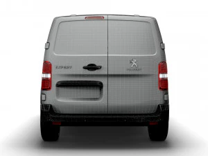 peugeot expert standard uk spec professional 2020 3D Model