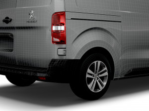 peugeot expert standard uk spec professional 2020 Modelo 3D