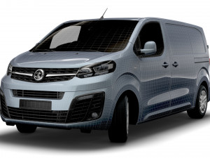 vauxhall vivaro l1h1 sportive 2020 3D Model