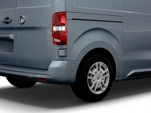 vauxhall vivaro l1h1 sportive 2020 3D Model