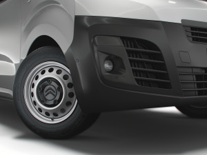 citroen dispatch xl uk-spec enterprise 2020 3D Model
