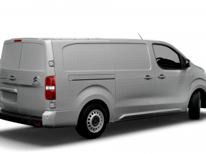 citroen dispatch xl uk-spec enterprise 2020 3D Model