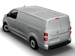 citroen dispatch xl uk-spec enterprise 2020 3D Model