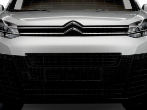 citroen dispatch xl uk-spec enterprise 2020 3D Model