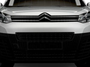 citroen dispatch xl uk-spec enterprise 2020 3D Model