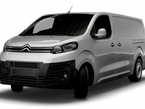 citroen dispatch xl uk-spec enterprise 2020 3D Model