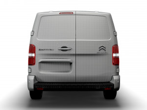 citroen dispatch xl uk-spec enterprise 2020 3D Model