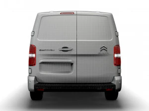 citroen dispatch xl uk-spec enterprise 2020 3D Model