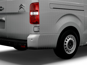 citroen dispatch xl uk-spec enterprise 2020 3D Model