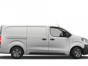 peugeot expert long uk-spec professional 2020 Modelo 3D