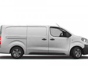 peugeot expert long uk-spec professional 2020 3D Model
