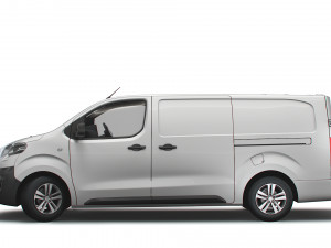 peugeot expert long uk-spec professional 2020 Modelo 3D