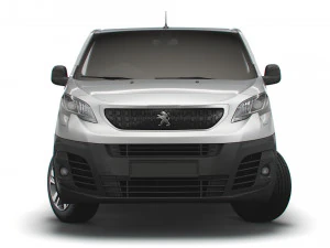 peugeot expert long uk-spec professional 2020 3D Model