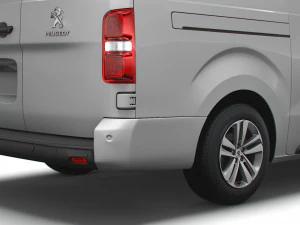peugeot expert long uk-spec professional 2020 3D Model