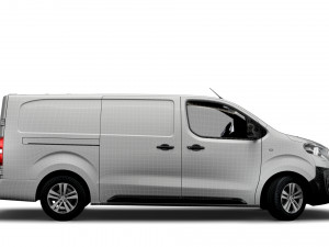 peugeot expert long uk-spec professional 2020 Modelo 3D
