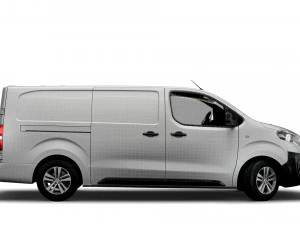 peugeot expert long uk-spec professional 2020 3D Model