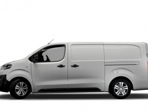 peugeot expert long uk-spec professional 2020 Modelo 3D