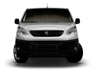 peugeot expert long uk-spec professional 2020 3D Model