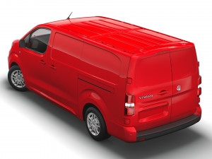 vauxhall vivaro l2h1 sportive 2020 3D Модель