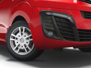 vauxhall vivaro l2h1 sportive 2020 3D Модель