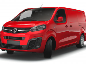 vauxhall vivaro l2h1 sportive 2020 3D Модель