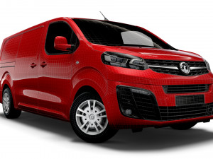 vauxhall vivaro l2h1 sportive 2020 3D Модель