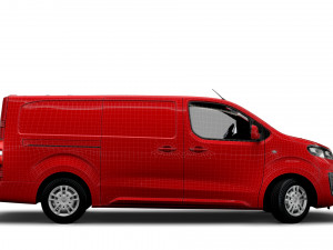 vauxhall vivaro l2h1 sportive 2020 3D Модель