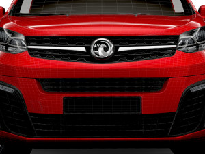 vauxhall vivaro l2h1 sportive 2020 3D Модель
